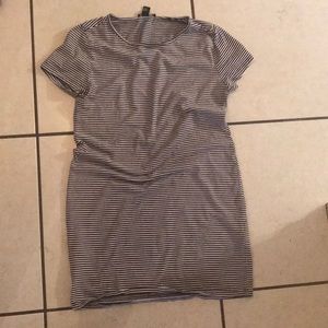 Striped T-Shirt Dress